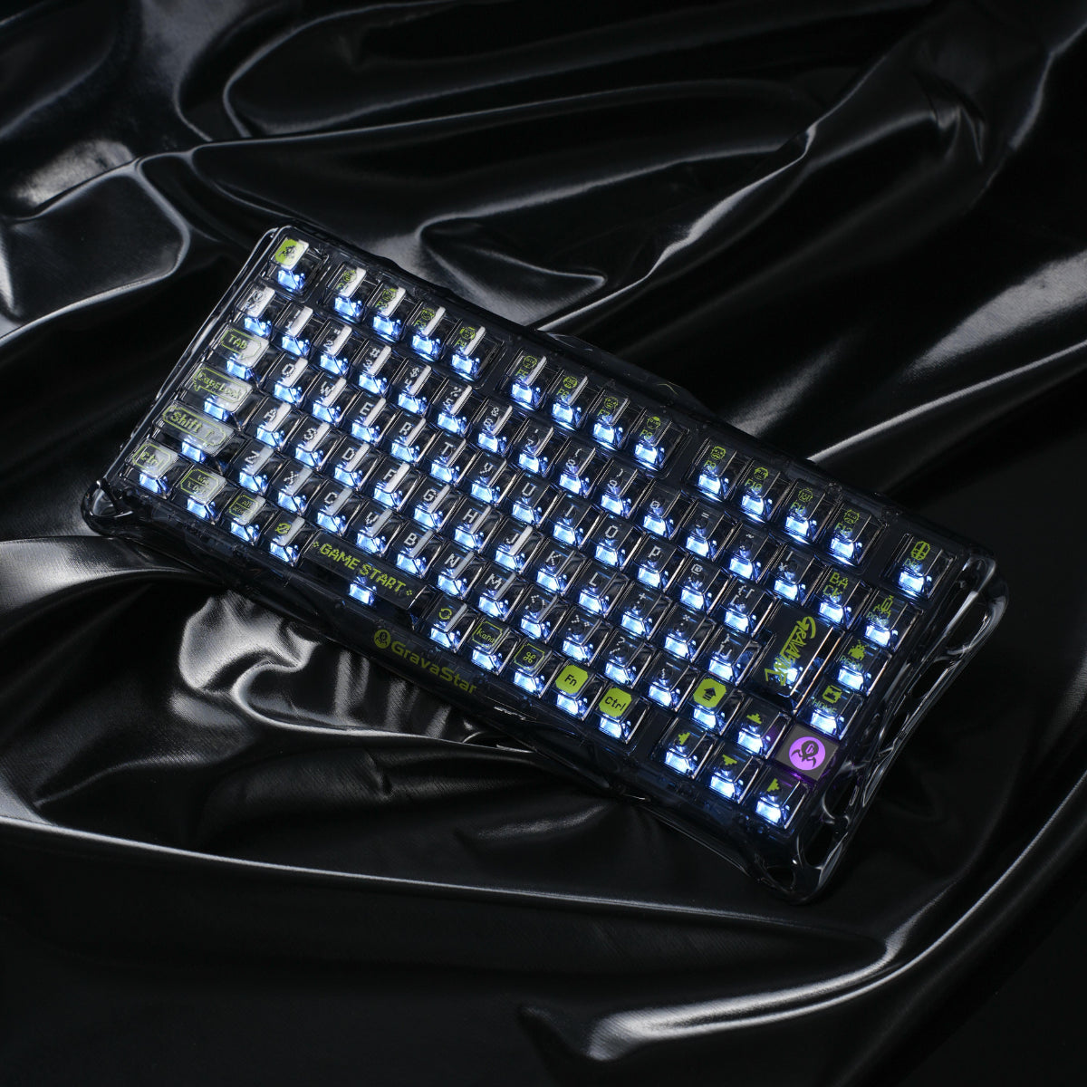 GravaStar Mercury K1 Lite トランスペアレントブラック | 75