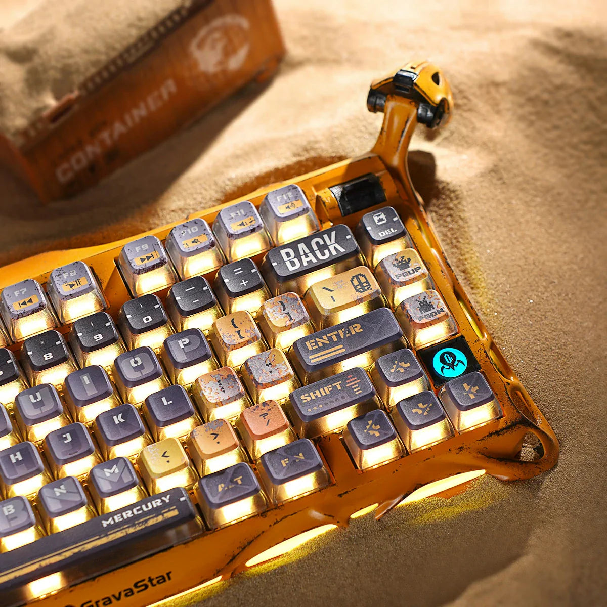 Mercury K1 Pro - バトルウォーン イエロー