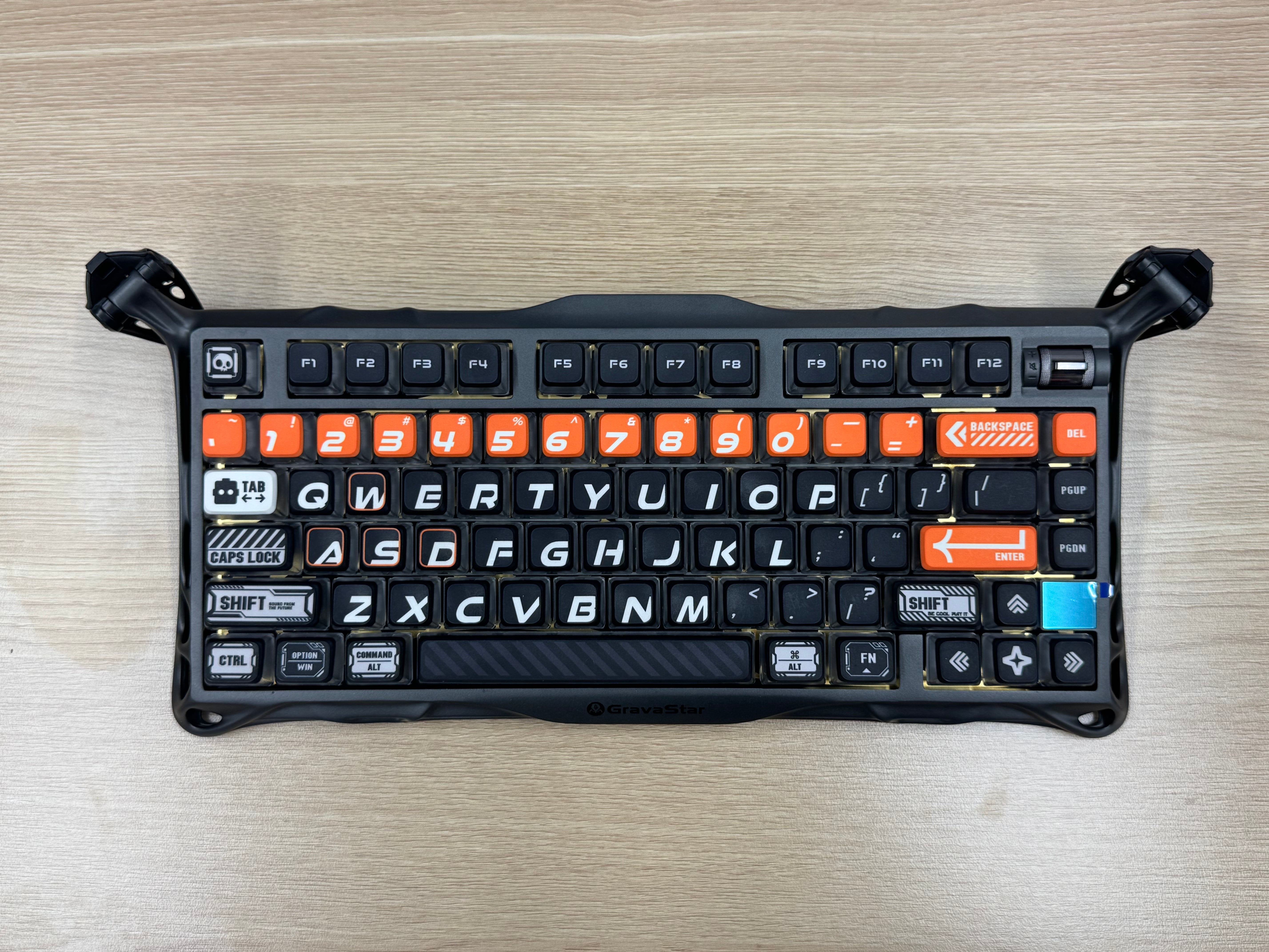 【リファービッシュ品】Mercury K1 Pro - サイバーフレア(US配列)開封済み、仕様痕跡あり GS K1 PRO_BO_BLK-0001-1