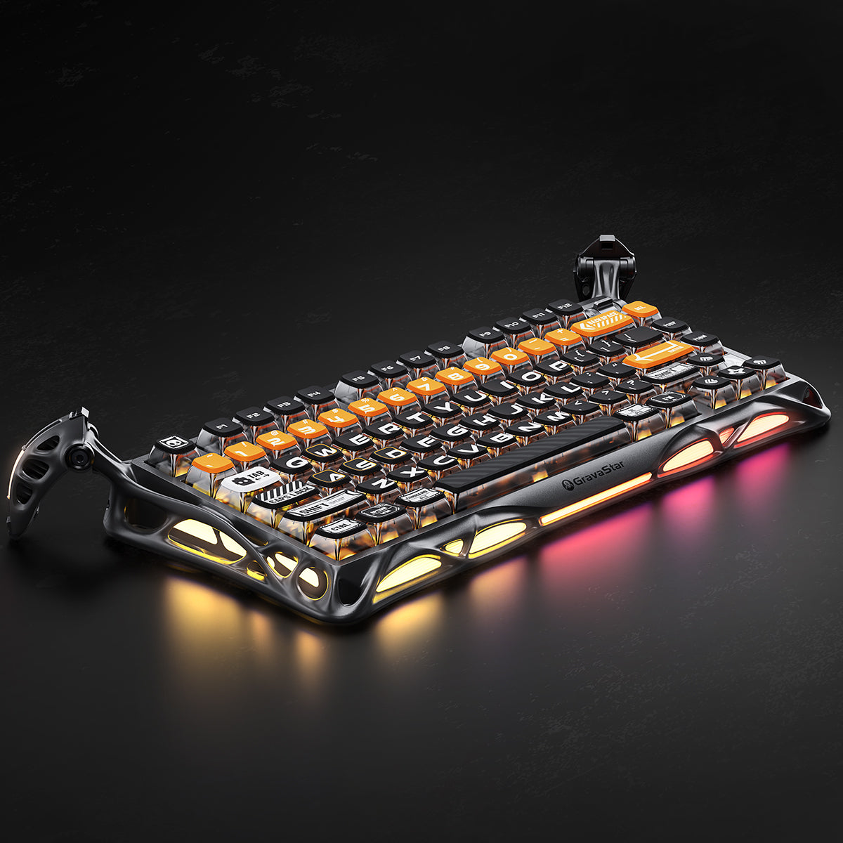 GravaStar K1 PRO フルアルミメカニカルキーボード Amazon.com: GravaStar Mercury K1 Pro Wireless Gaming