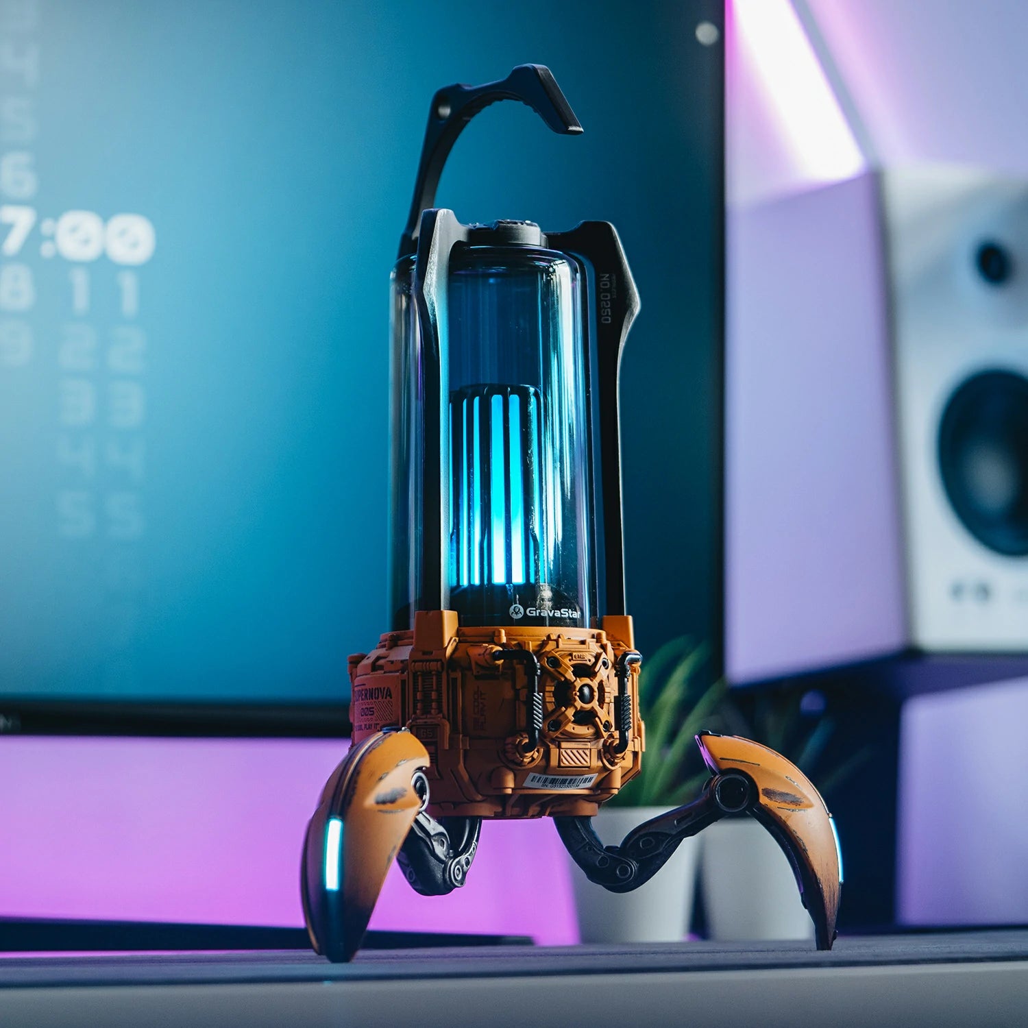 Supernova Bluetoothスピーカー - ウォーダメージ イエロー