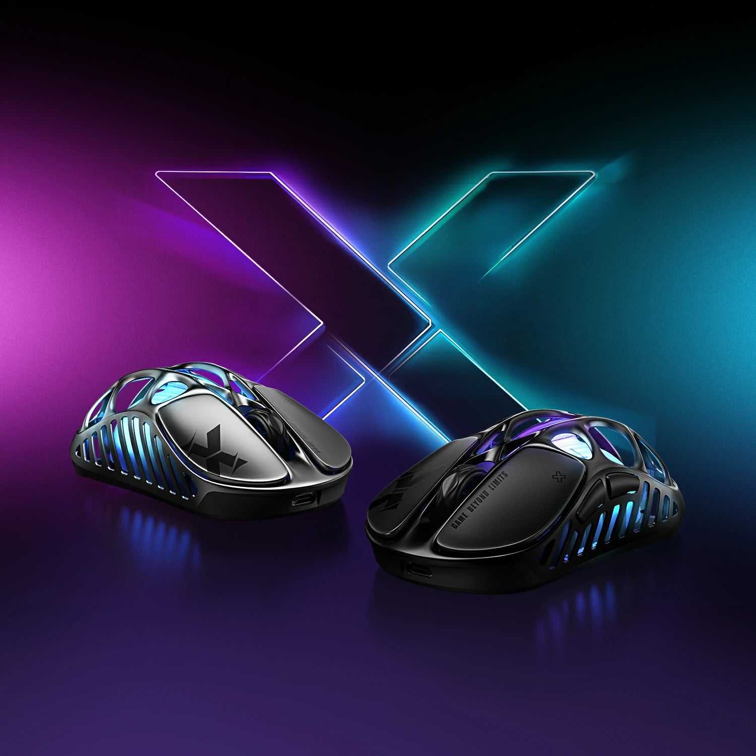 未開封)GravaStar MERCURY X ワイヤレスゲーミングマウス Mercury X 超軽量49g ワイヤレスゲーミングマウス 32000DPI RGB