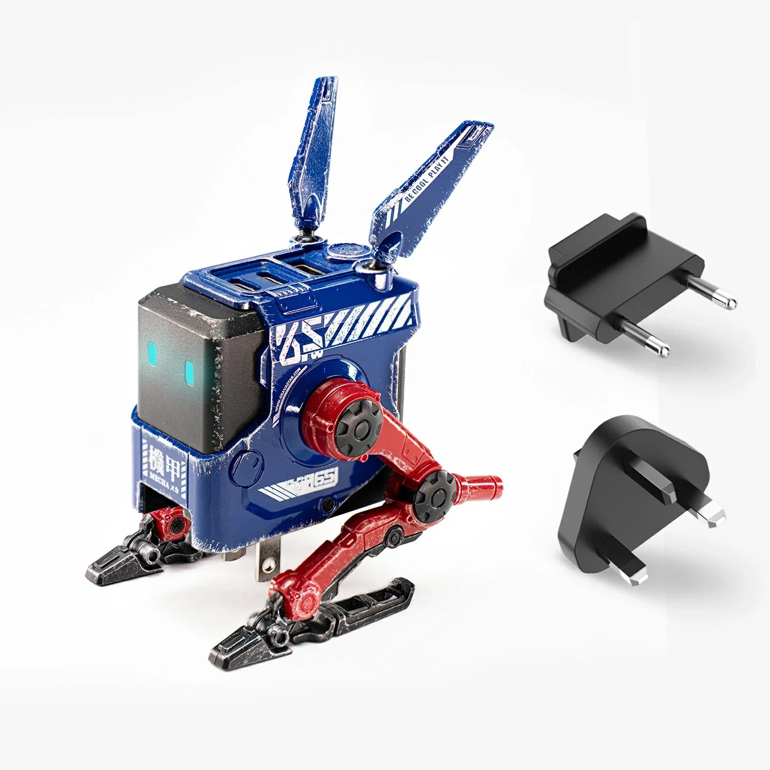 Alpha65 GaN 65W ウォールチャージャー - ウォーダメージ ブレイズブルー