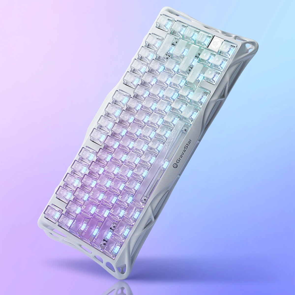 Mercury K1 Lite - Crystal Aurora | 75%ゲーミングメカニカル