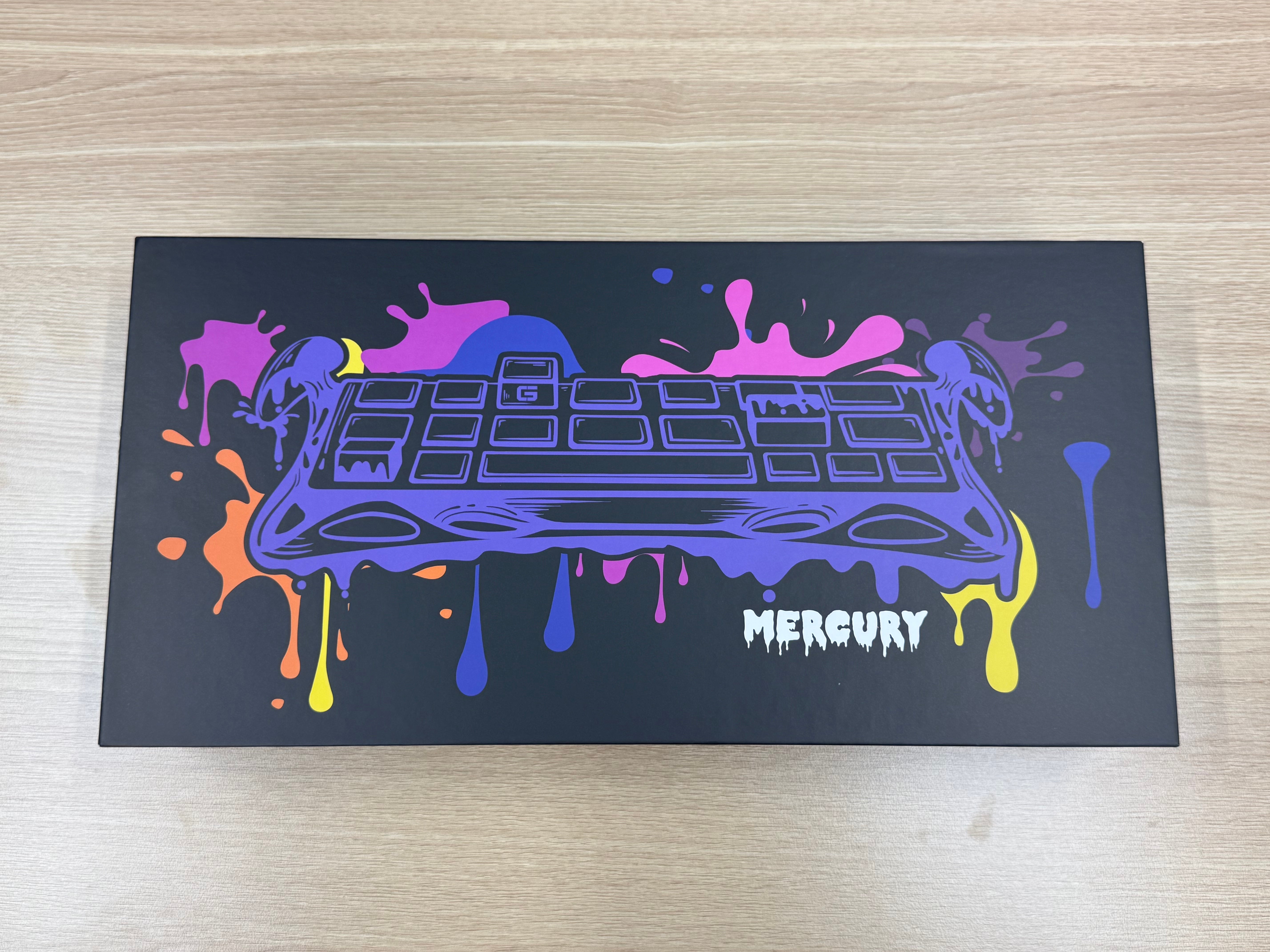 【リファービッシュ品】Mercury V75 - ラベンダーパープル(US配列)バックライトちらつき異常、傷あり、キーボードスタンドが不安定 GS V75_PL-0002