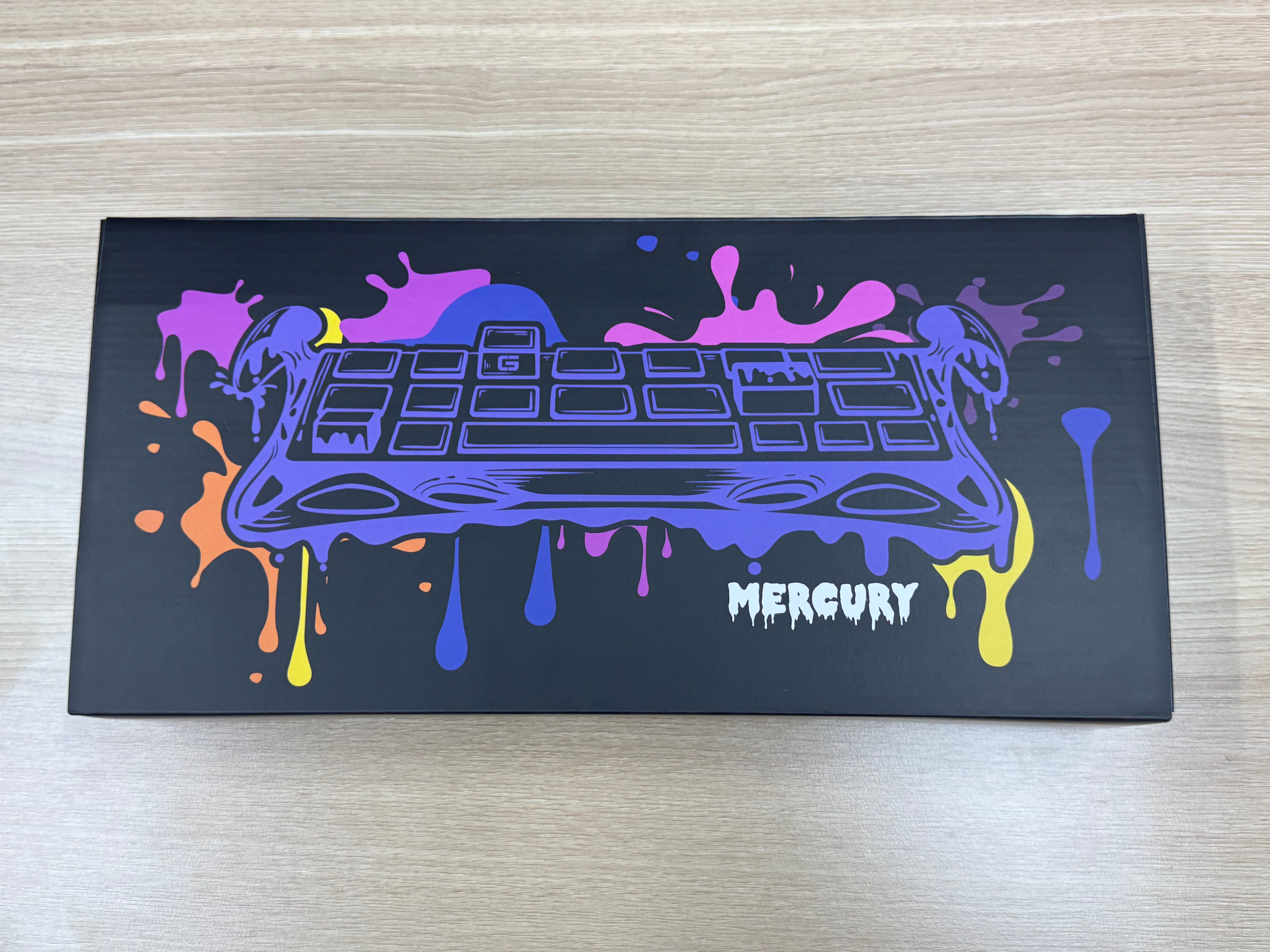 【リファービッシュ品】Mercury K1 ‐ ラベンダーパープル(US配列)開封済み、未使用品 GS K1_PL-0002