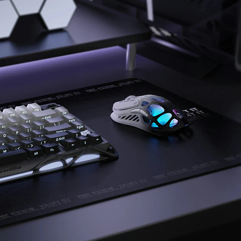 GravaStar Pro ゲーミングセット - グラデーションブラック