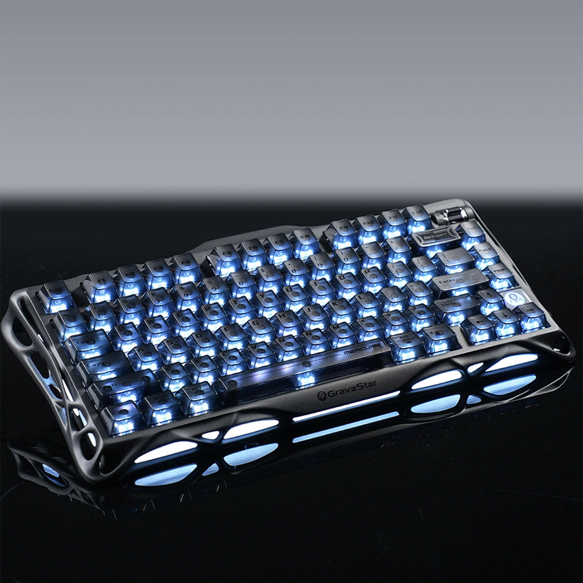 Mercury K1 - Stealth Black | 75%メカニカルキーボード | Stellar Mercury K1 - Stealth Black | 75%メカニカルキーボード | Stellar