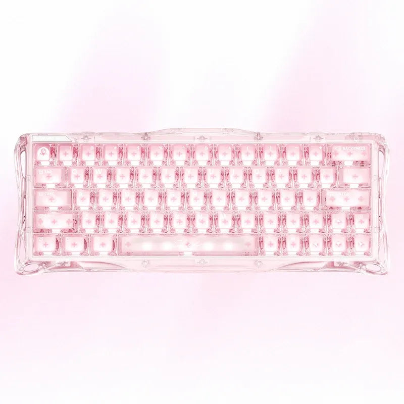 クリスタルローズセット - 磁器スイッチキーボード