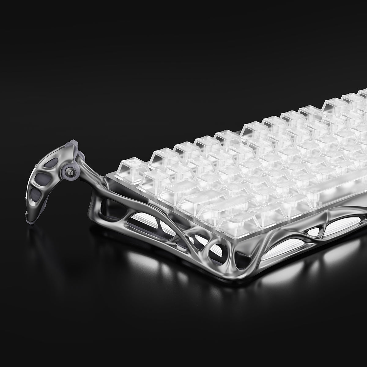 【先行予約販売】 Mercury K1 Pro - ゴーストシルバー（US配列） ※8月25日頃、出荷見込み
