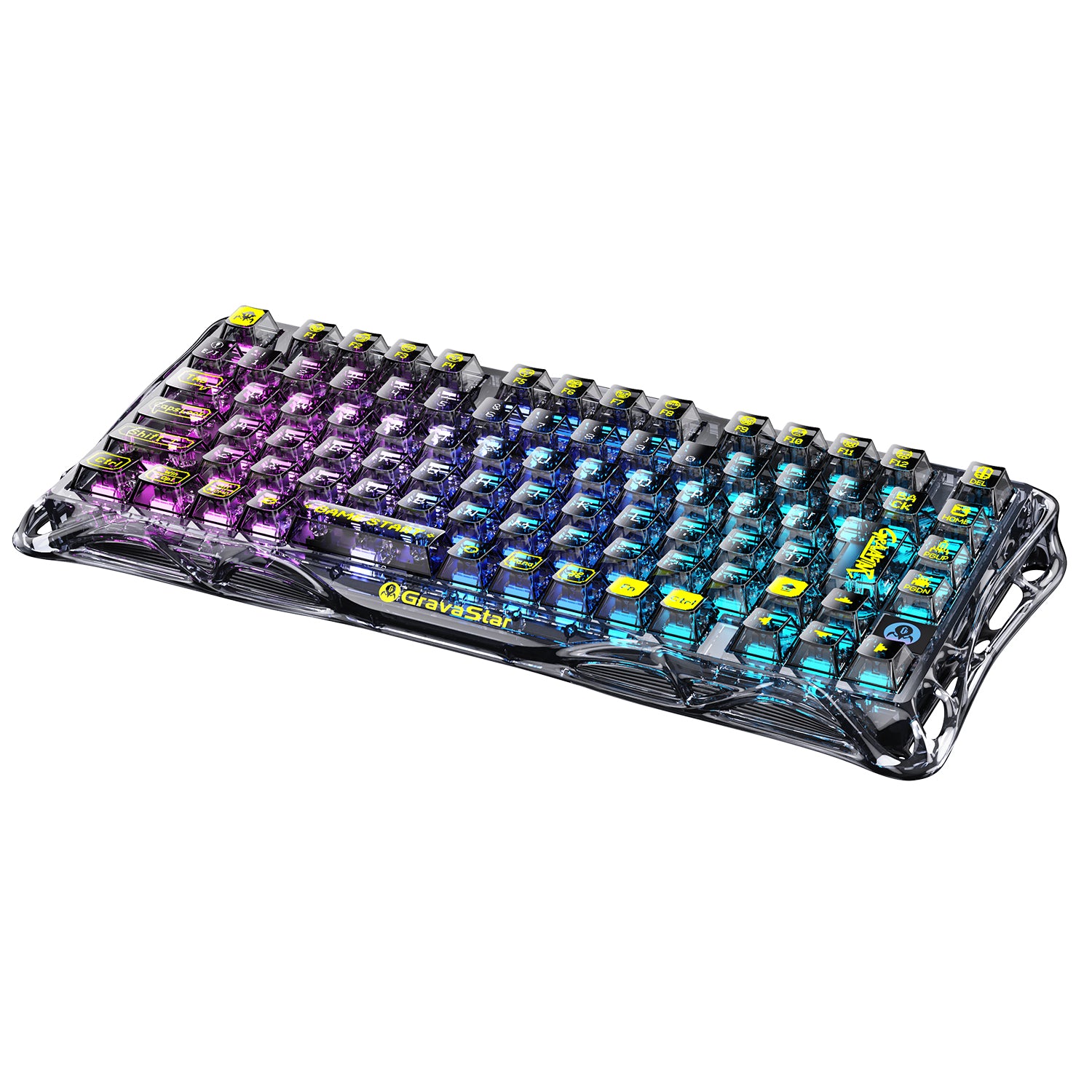 GravaStar Mercury K1 Lite トランスペアレントブラック | 75