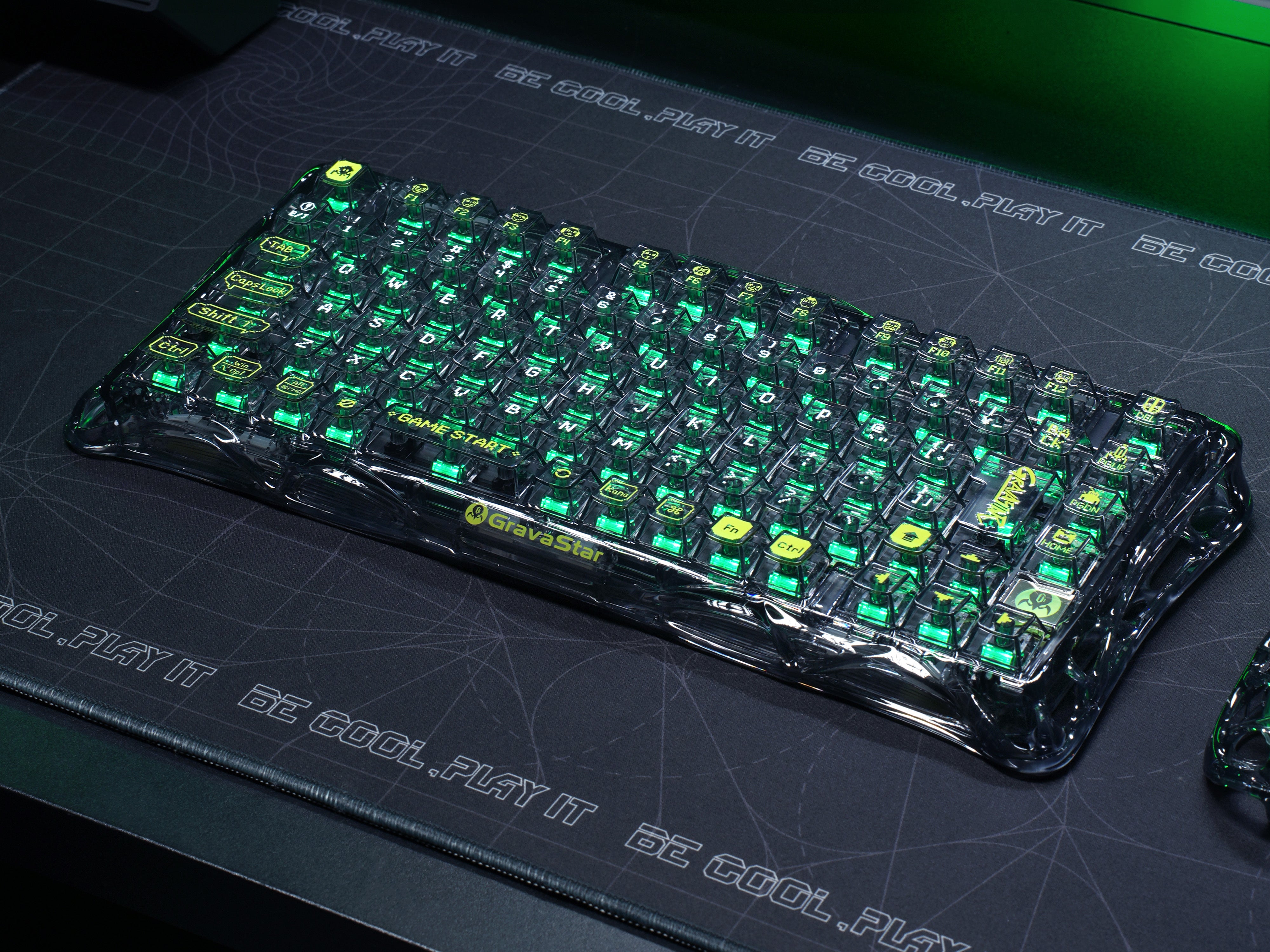 GravaStar Mercury K1 Lite トランスペアレントブラック | 75 GravaStar Mercury K1 Lite トランスペアレントブラック | 75