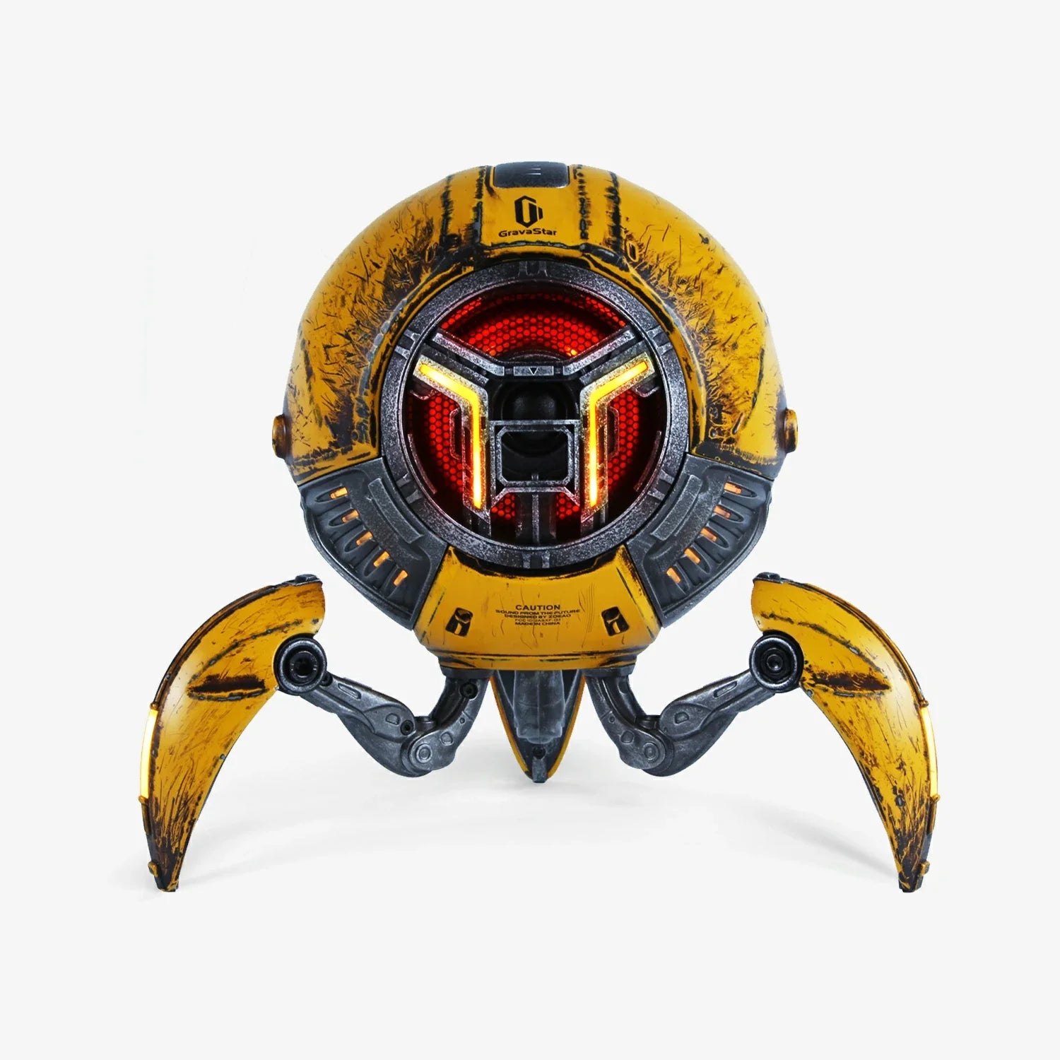 Gravastar War Damaged ウェザリングイエロー スピーカー Gravastar War Damaged ウェザリングイエロー スピーカー