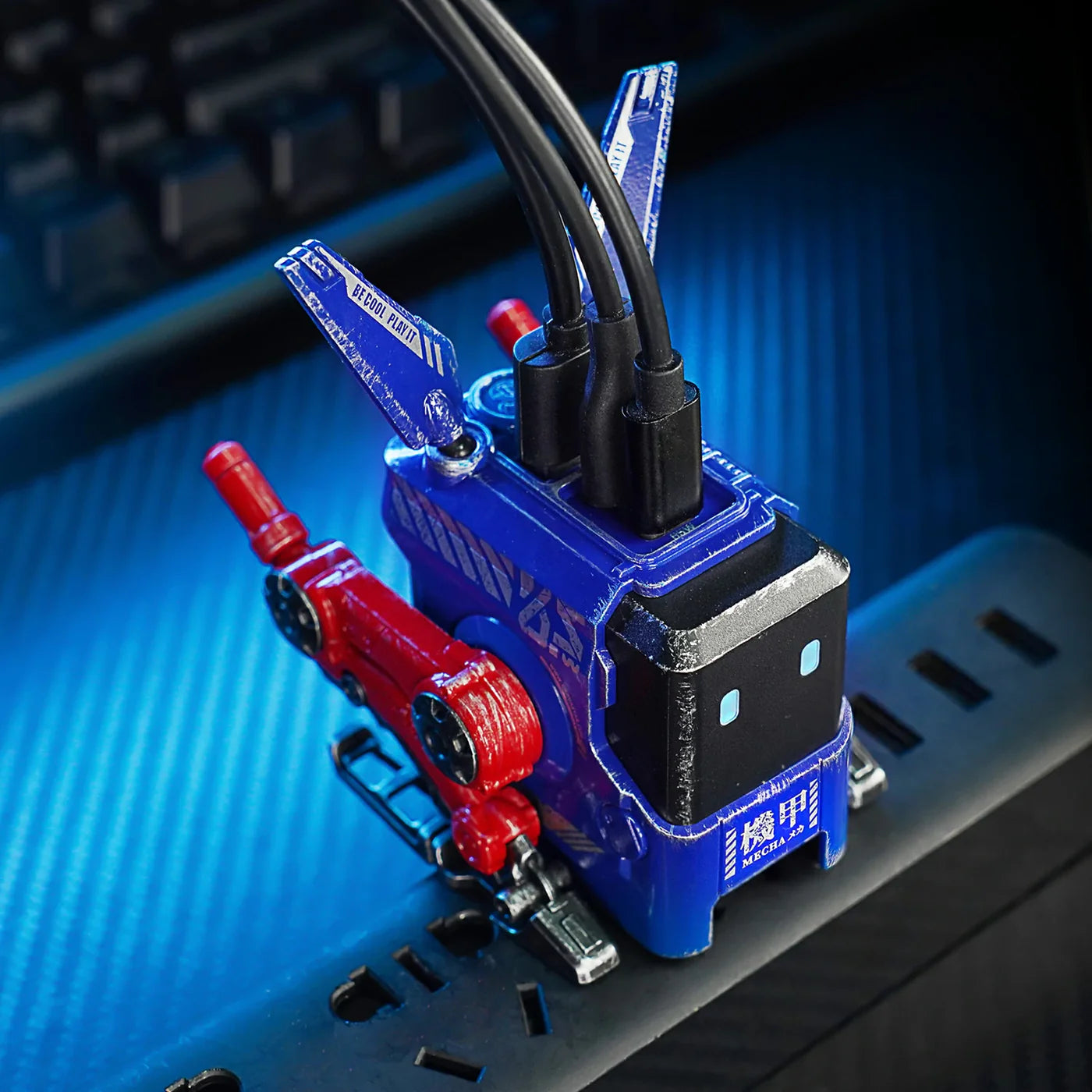 Alpha65 GaN 65W ウォーダメージ ブレイズブルー & 電源タップセット