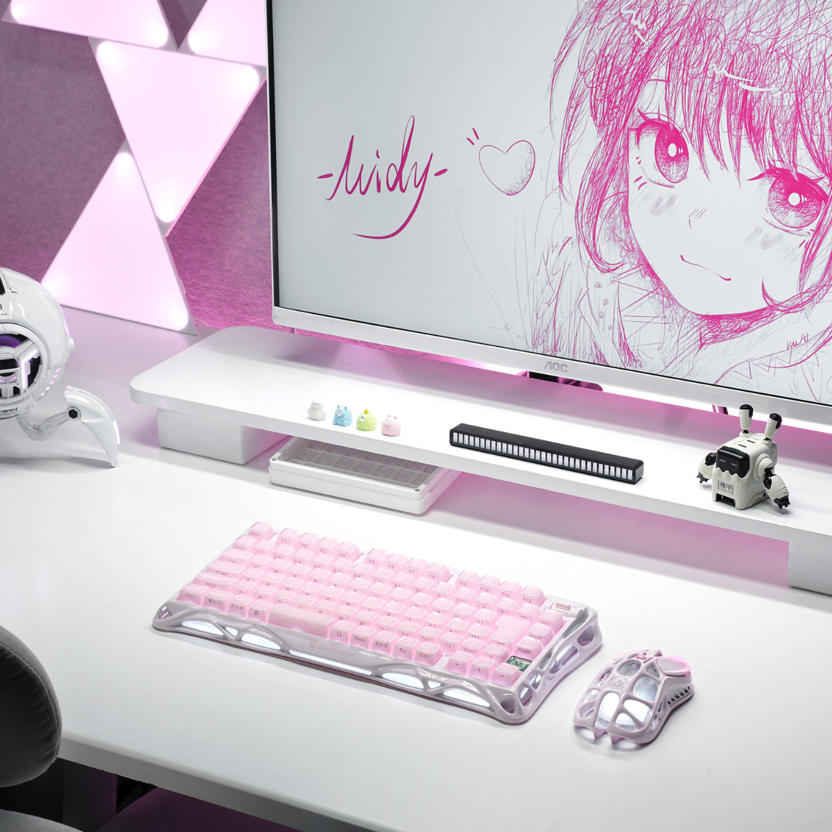 Mercury K1 サクラピンク ゲーミングメカニカルキーボード | 75