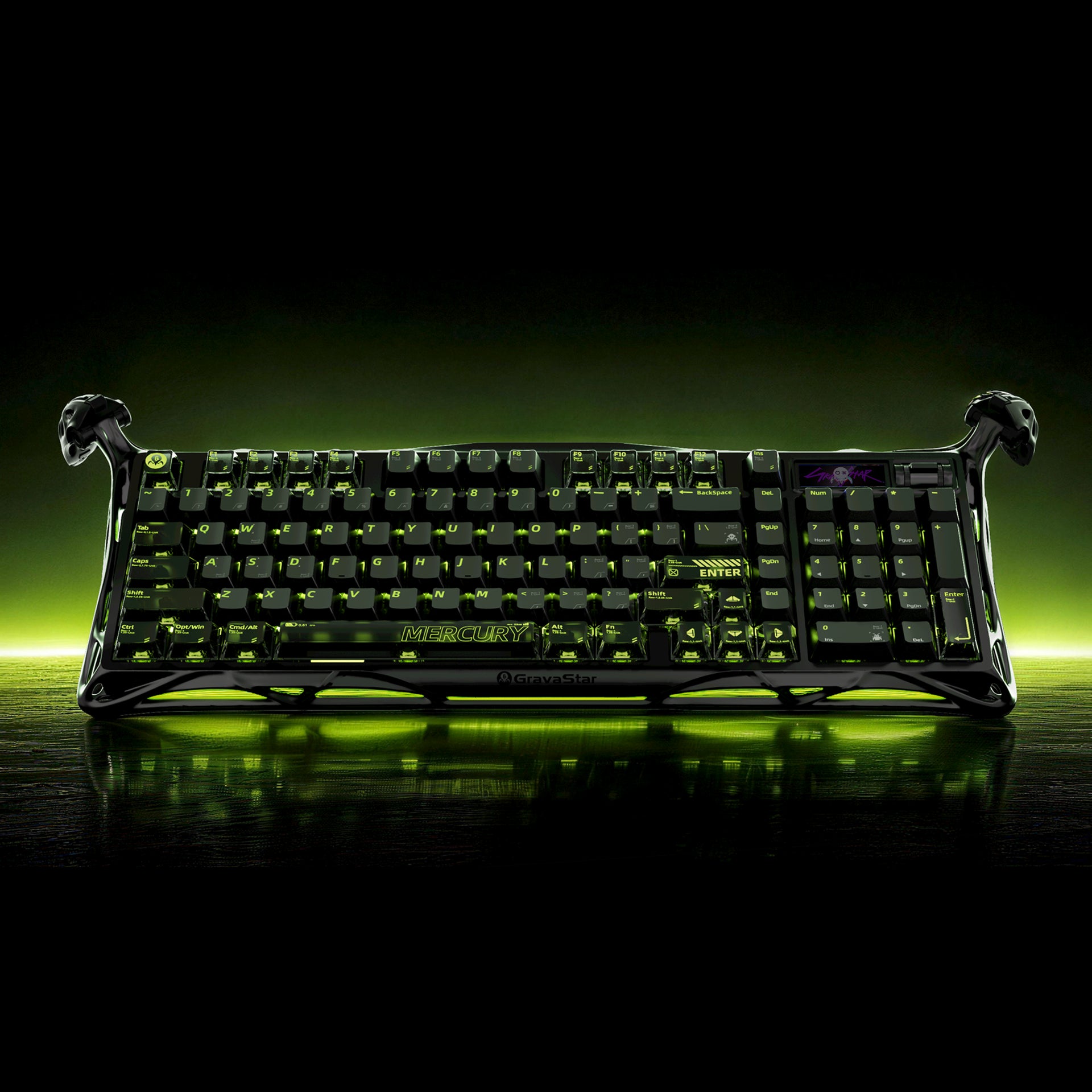 Mercury K98 Pro ファントムブラック | GravaStar 98%メカニカル