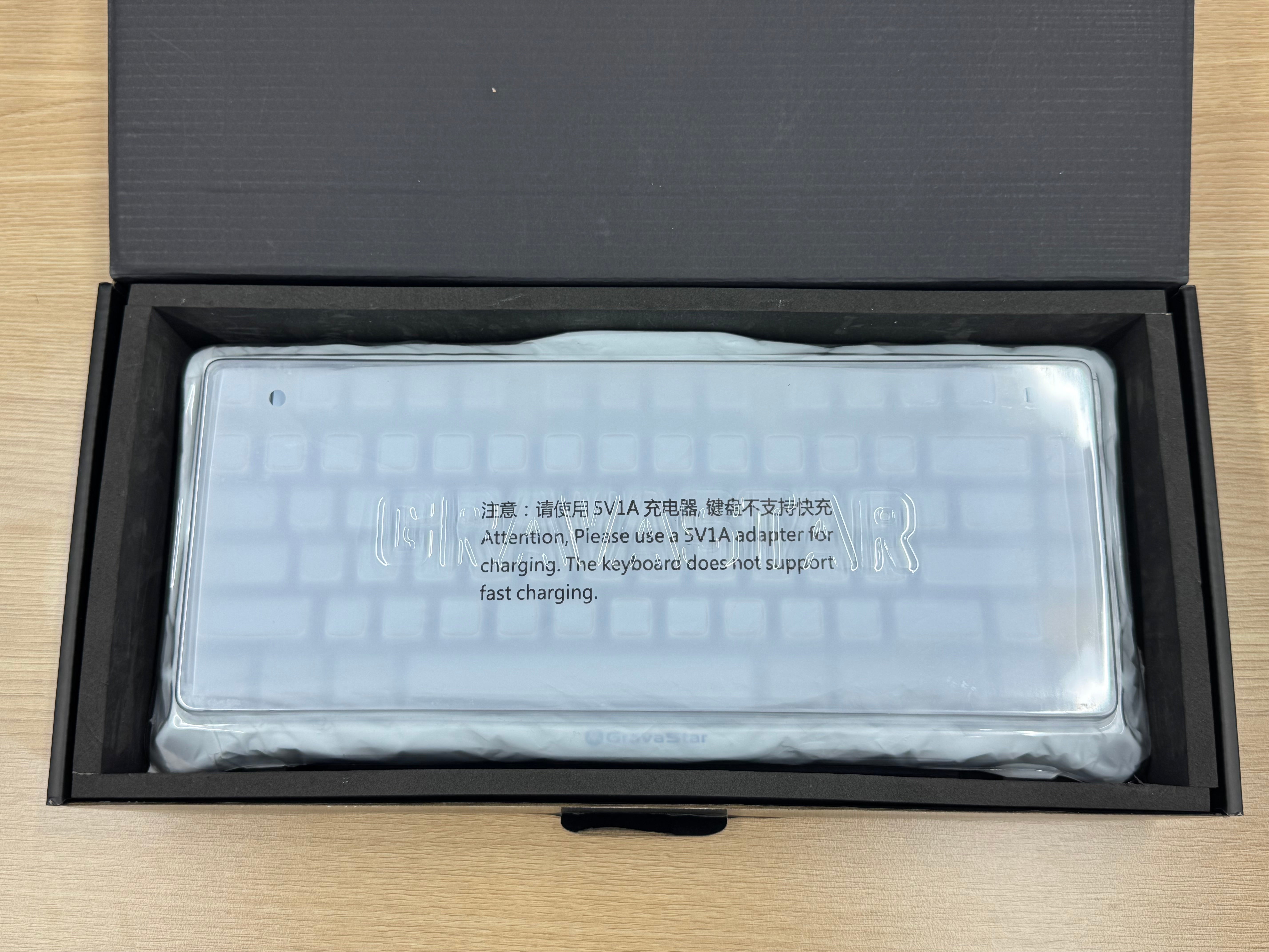 【リファービッシュ品】Mercury K1 ‐ アイスブルー（US配列）ロゴライトの焼き付き、使用痕あり、外装箱無し GS K1_BLU-0001