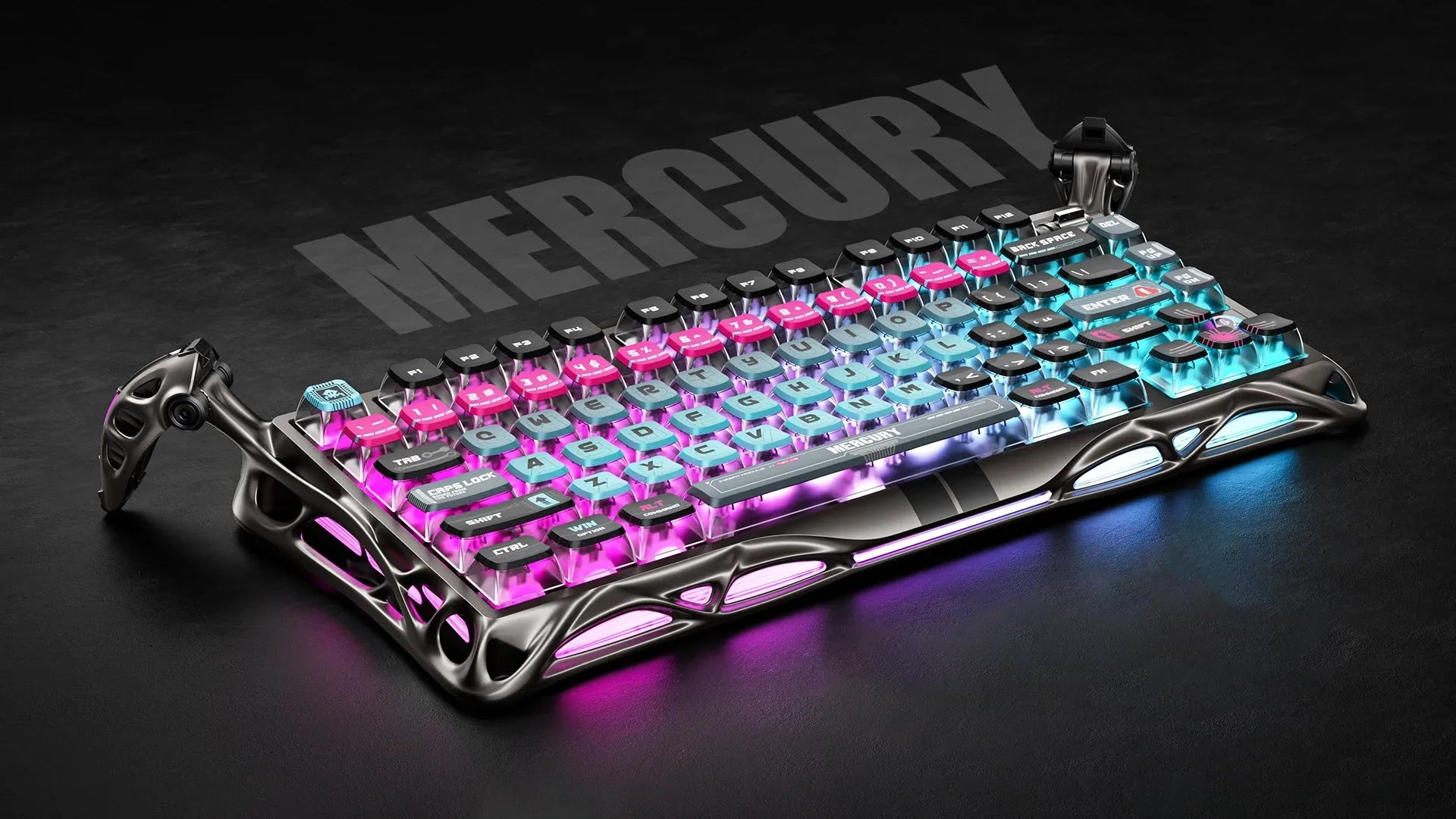 GravaStar Mercury V75 Pro サイバーパンク ホールエフェクト