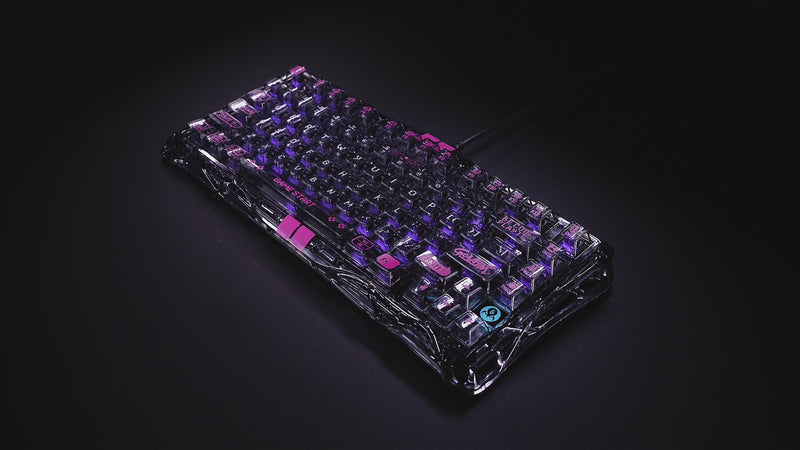 GravaStar Mercury V75 Lite透明ブラック｜ホールエフェクトゲーミング