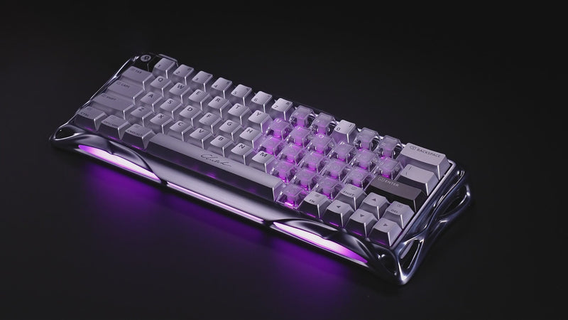 Gravastar Mercury V60 Pro デラックス版 ガンメタル Mercury V60 Pro デラックス版・デュアルキーキャップギフトセット