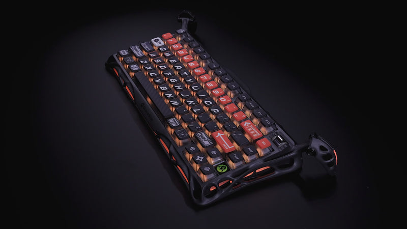 Mercury K1 Pro サイバーフレア 75%ゲーミングメカニカルキーボード